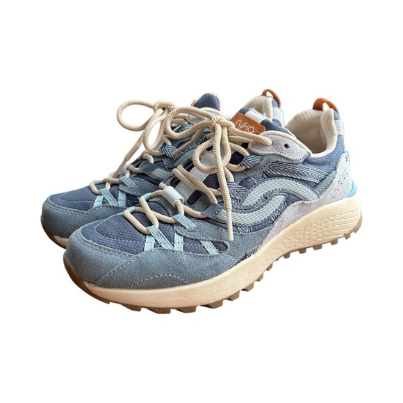 Ryka Women’s Karma Trail Walking Sneaker 7M Dust Blue - Picture 6 of 12